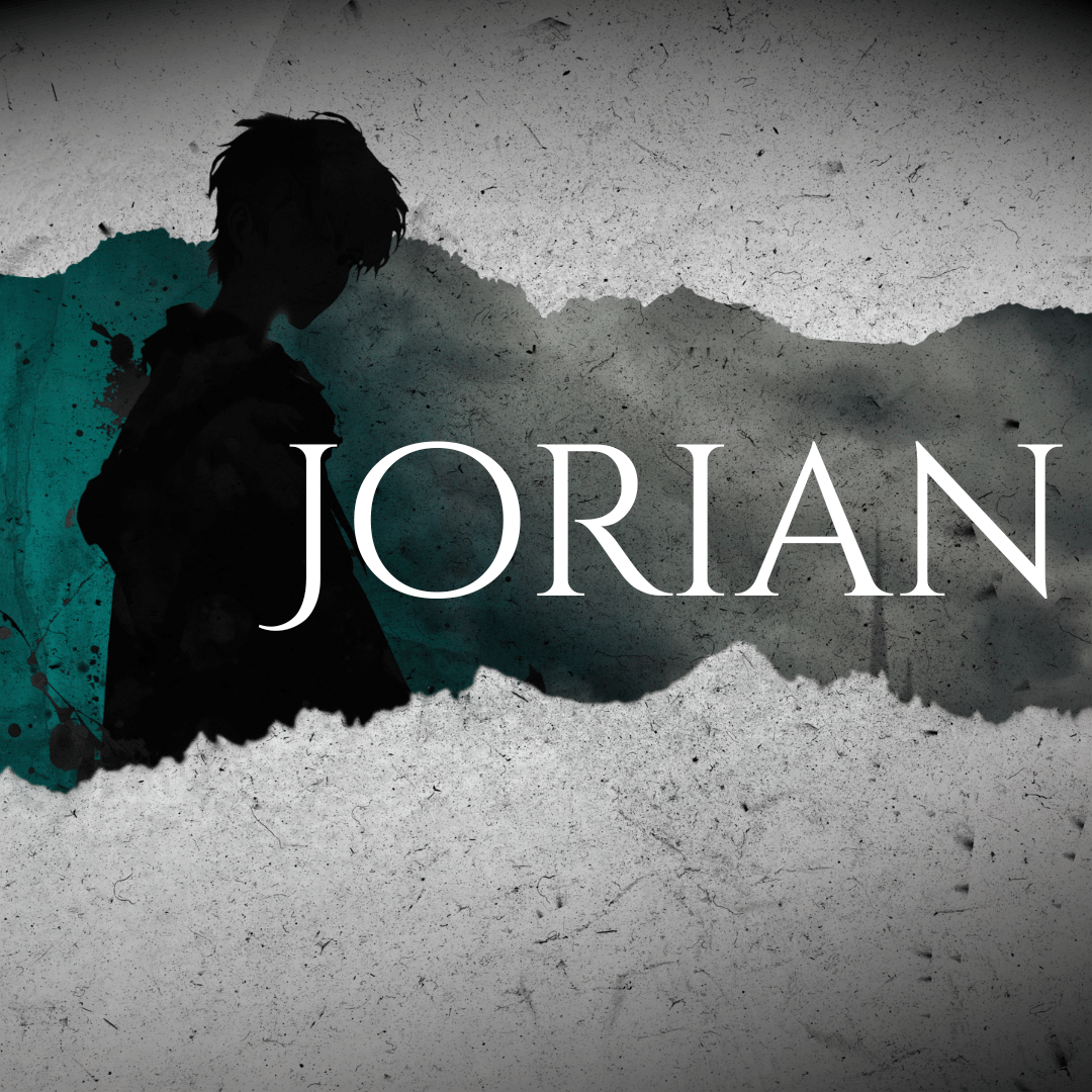 Jorian, Charakter aus 'Der Untergang Ijarias' – wird von einem Totenzauberer des Königs erpresst